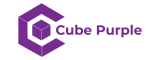 Cube Purple Logo - Transparent Background